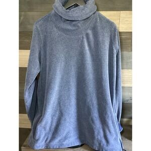 Nike Dri- Fit Fleece Running Tunic Size XL Blue Unisex